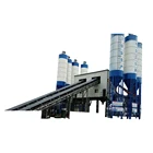 mobile concrete batching mixing plant 120m3/h for construction