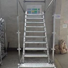 Hot dip galvanized steel scaffolding staircase for sale