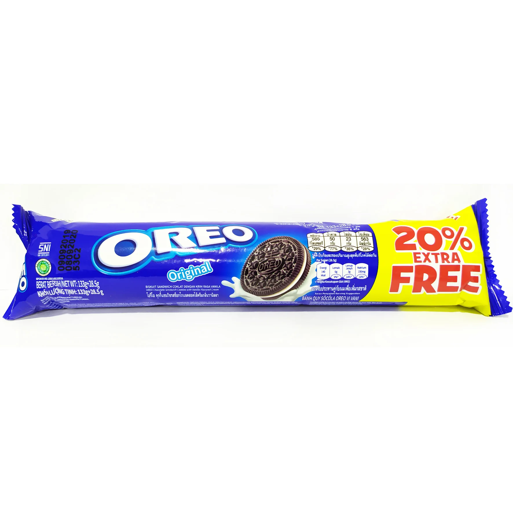 Oreo Cookies Cream Sandwich Biscuit 133g Buy Oreo Oreo Biskuit Oreo Cookies Mondelez Biscuit Product On Alibaba Com