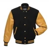 Custom Varsity Jacket With Hood Letterman Wool College varsity Jackets leather Men Boys