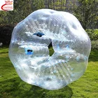 Factory price outdoor soccer bubble ball High quality PVC and TPU Inflatable zorb bumper ball for adults/kids