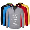 2019 2020 Warm Up Long Sleeve Polo Shirts Customized Logo High Quality Polo t-shirt Men &Women