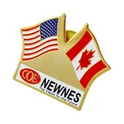 Wholesale Superior Quality National Flag Enamel Pin Badge