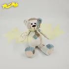 新ファッショナブルなデザインカスタムかわいいチェック柄ぬいぐるみぬいぐるみテディベア子供のためのベア