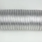 Air Conditioning Fireproof Round Semi Rigid Aluminum Foil Flexible Air Duct