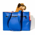 Customized fashion high end bag factory animal pet handbag travel carrier tote bag