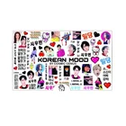 Nail Stickers Korean Mood Decorations Adhesive Nail Decals Stickers Nail Art Decoration