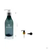 "(P_BPT-0048:1029) Sky Blue Plastic bottle 260 ml for cosmetic&beauty packaging with White plastic bottle"