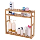 3-Tier Adjustable wall mounted bathroom towel storage organizer rack shelf