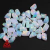 Glass Compatible OP704 Milky Galaxy Opal No Resin Tumbled for glassblowing