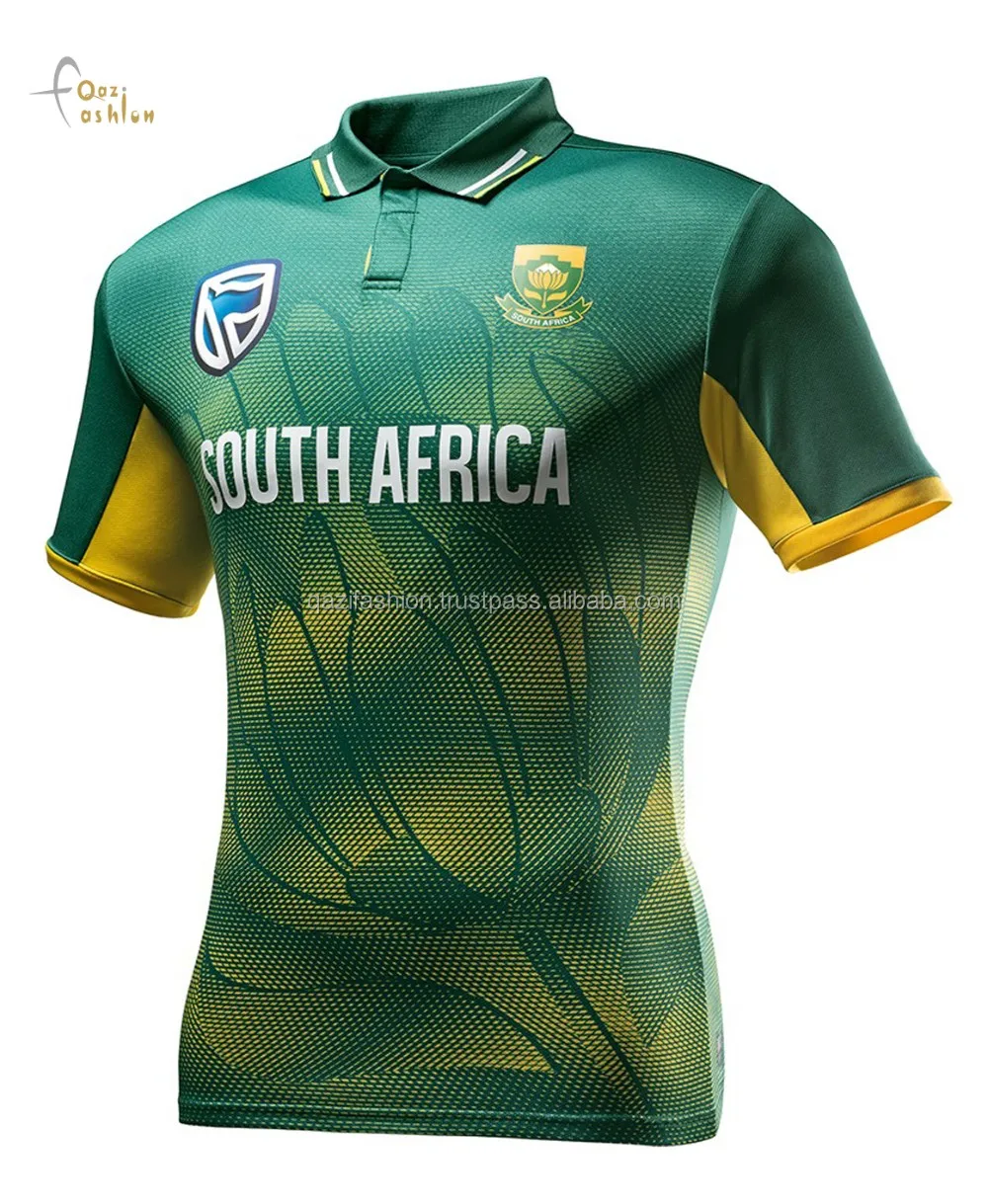 south africa cricket uniform