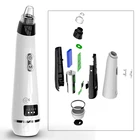 Facial pore vacuum cleaner suction acne pimple removal blackhead remover tool kit for face