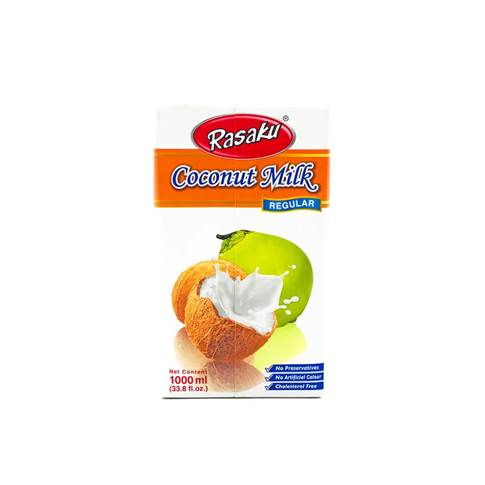 rasaku coconut milk 17% fat santan tetra pak