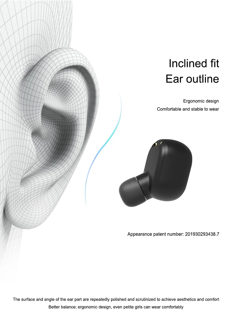 BT 5.0 TWS M1 Earbuds with Charging Case - ANKUX.COM