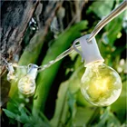 25FT G40 E12 Outdoor and Indoor waterproof fairy string light for holiday decoration etc- White Wire