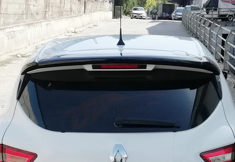 Reno Clio Rear Roof Spoiler Wing Extension Raw Or Painted