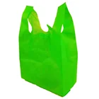 Reusable Non woven W-Cut T-shirt Bag for Supermarket