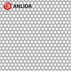 Round Diamond Hole Perforated Metal Sheet For Screen