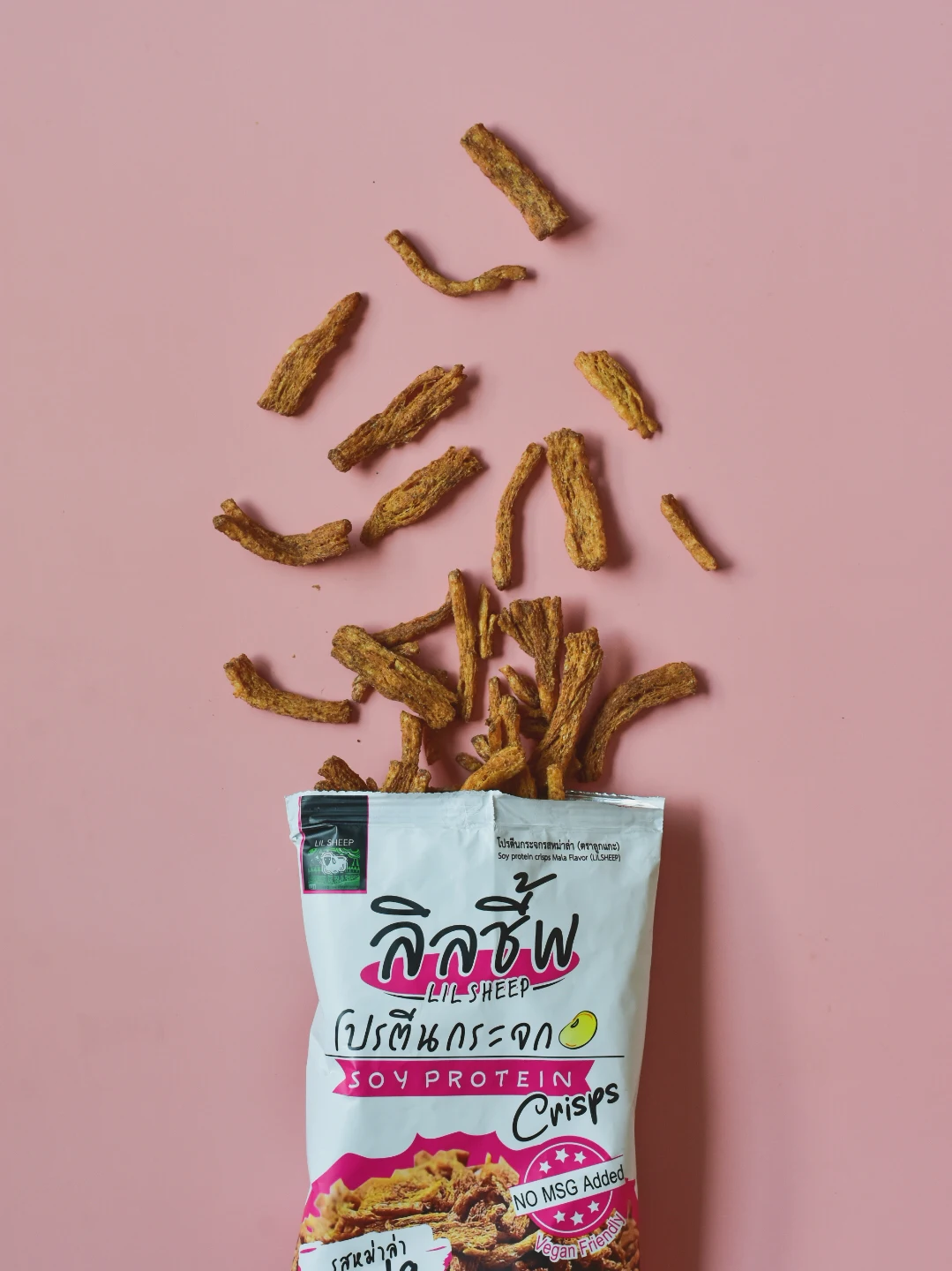 Premium Snack Soy Protein Crisps Mala Flavor From Thailand Buy Snack