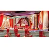 New Design Wedding Stage Set Muslim Decor For Wedding Reception Stage Indian Wedding Stage Decoration