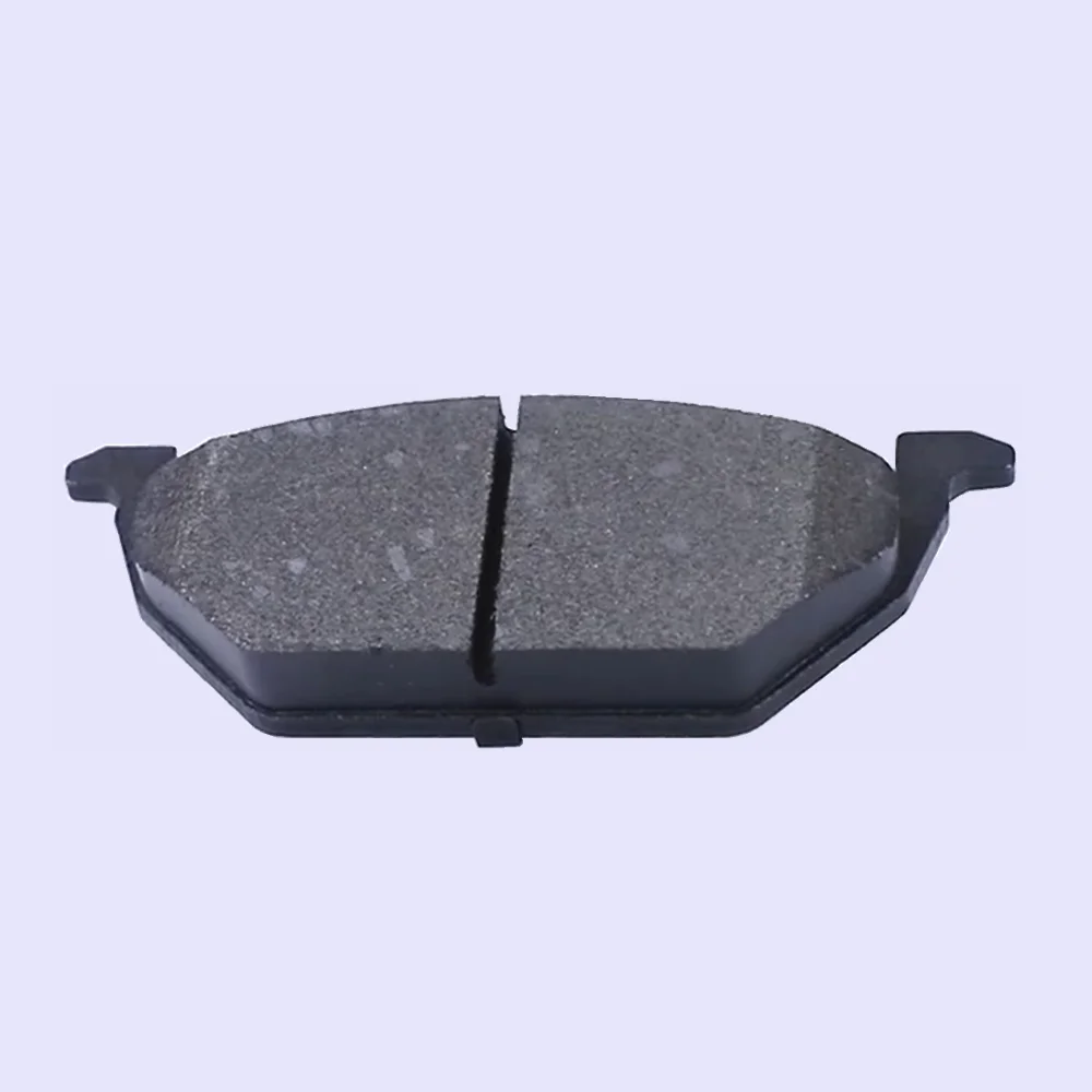 D768 wear sensor can be fixed front brake pad semi-metallic black brake pad for volkswagen