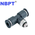 One Touch Tee male Push to Connect PT Mini Fitting from NBPT