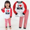 Sromda Kids Homewear set 2pcs Girls Pajamas Children sleepwear wholesale Price SV-PJ017