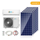 18000BTU 2HP 1.5TON Home Solar Power Air Conditioner System Price