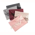 High quality scarf and shawls double sides cashmere scarf women