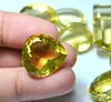 100% Natural High Quality Faceted Free Sizes Mix Shape Loose Gemstone For Jewelry Uses Lemon Quartz