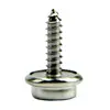 120 pcs Marine Trimming Accessories Stainless Steel/Brass Snap Fastener Screws Boat Marine Canvas Buttons Cover Kit