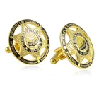 Fashion Curve Men's Souvenir Wedding Shirts Cufflinks/ Cufflink Manufacturer