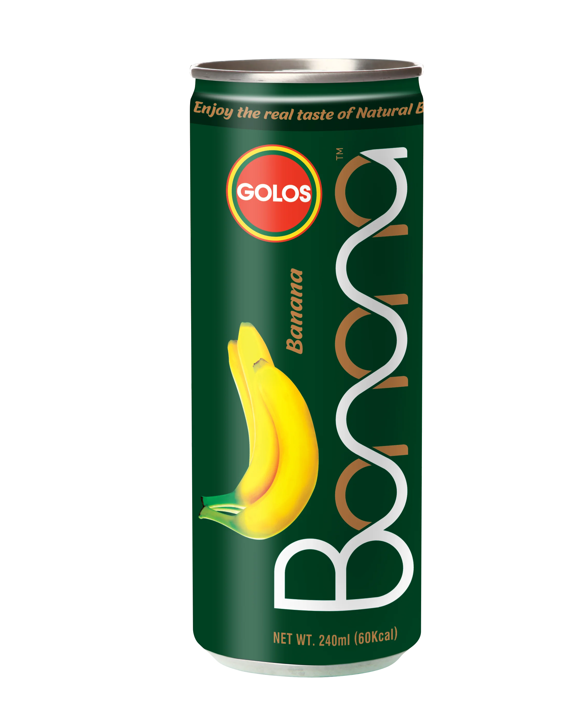 new golos brand/ banana juice drink/ made in korea