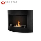 Insert Fireplace Wall Indoor Usage Decorative Bio Ethanol Fireplace Wall Decor