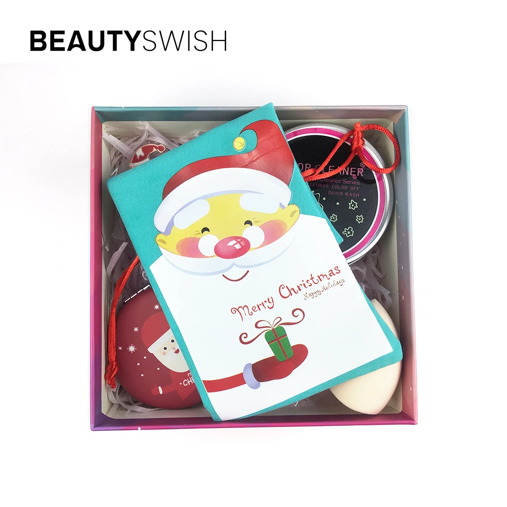 beauty swish wrapping paper gift luxury box makeup tools beau