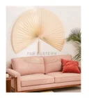 Fan Crafts High Quality Bamboo Wall Fan Wall Decoration Bamboo Crafts Art Hand Fan