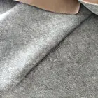 china manufacture 100% polyester gray suede fabric for home textiles