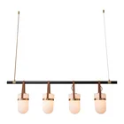 Chandelier Led Light Kitchen Island Crystal Led Linear Nordic Gold Chandeliers Pendant Lights Modern