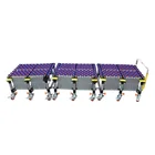High Conveyor Flexible Non-power Roller Conveyor Flexible Scalable High Adjustable Movable Conveyor For Carbon Box