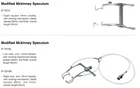 Reusable Solid 15mm Blades/31mm Spread Self-locking Mechanism Adjustable Speculum Stainless Steel Ophthalmic Instrument