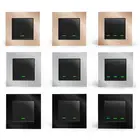 wall sockets and switches Brushed 1 2 3 gangs 110V 240V smart alexa switch wifi iot device