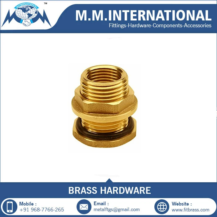 brass bulkhead water tank fittings