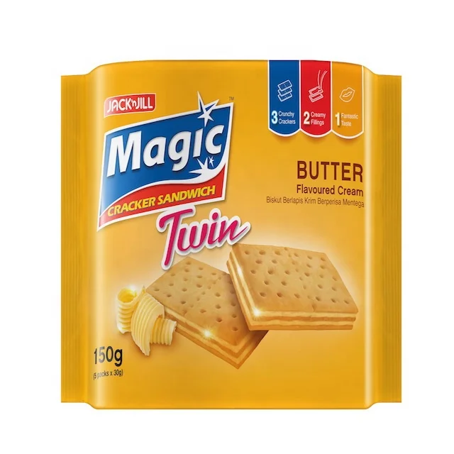 Jack N Jill Magic Twin Magic Cracker Sandwich Biscuits Buy Cream Cracker Biscuits Chocolate Sandwich Biscuits Cheese Sandwich Biscuit Product On Alibaba Com