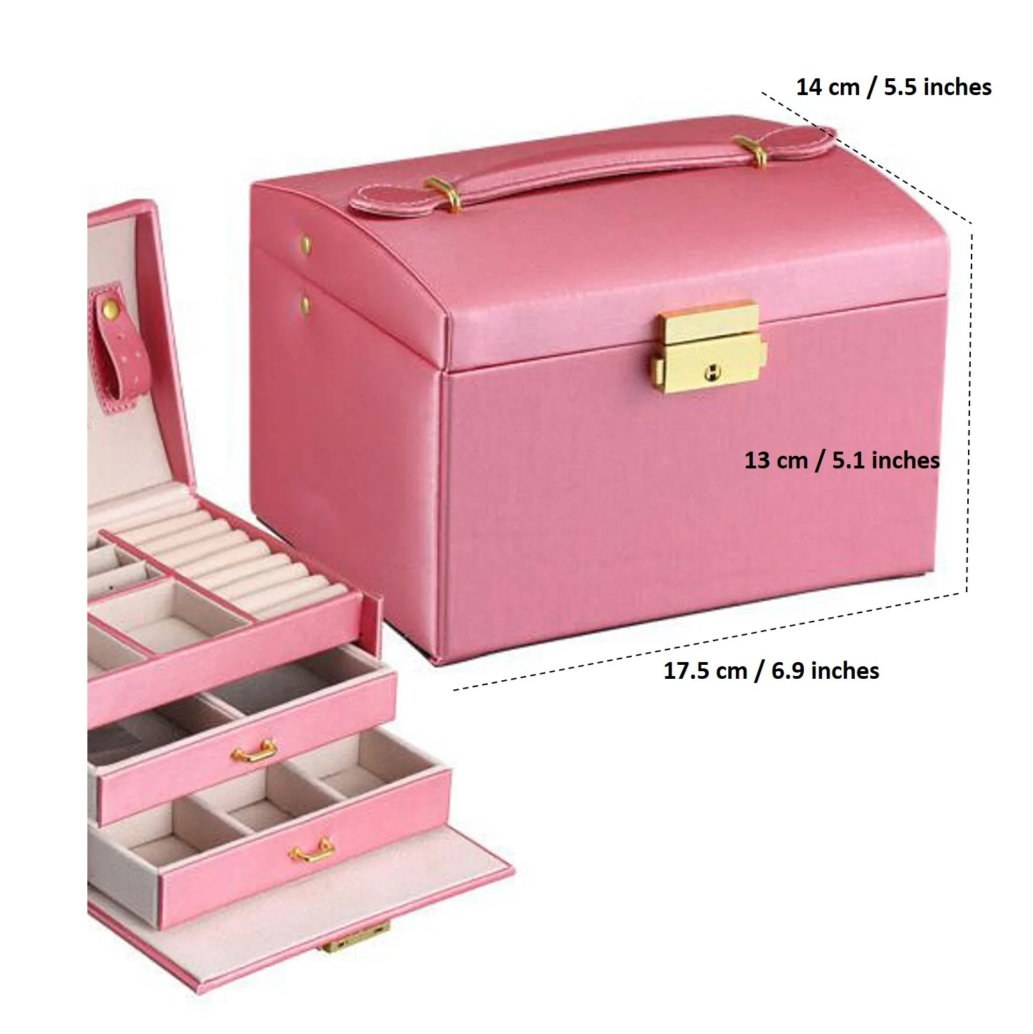 2020 girl women birthday gifts pu leather jewelry