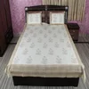 Hand Block Print Bed Cover Patch Work Bed Sheet With 2 Pillow Covers