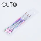 New Fashion UV Gel Acrylic Kolinsky Brushes Shell Nail Gradient Brush