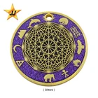 Cheap price souvenir custom coin maker with cut out hole
