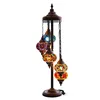 Traditional Istanbul Turkish Mosaic Art Glass Floor Lamp for Hotel and Home Decorative