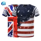 Custom Design 3d Sublimation Digital Printing T Shirt for Unisex