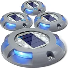 High Brightness 4pcs SMD 2835 Surface Mounted Led Solar Ground Lights